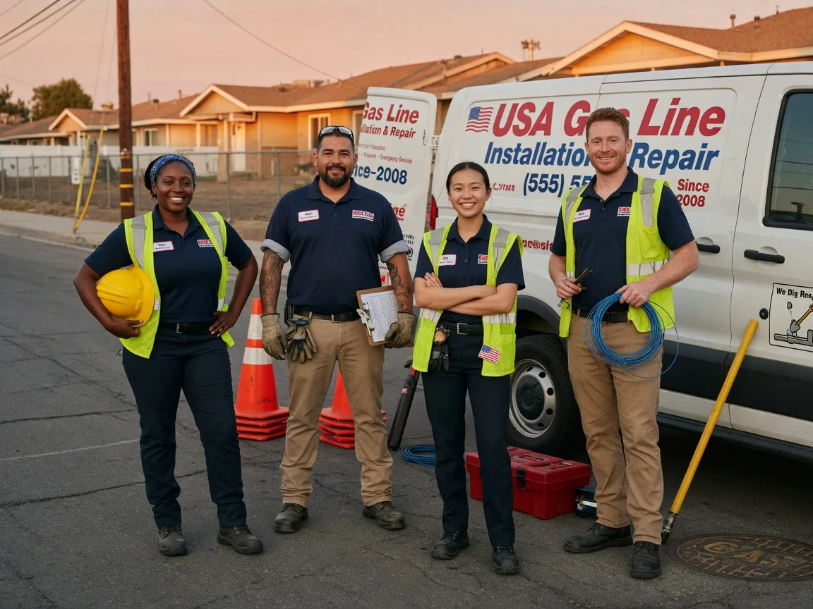 Gas Line Installation company in Crowder, MS
